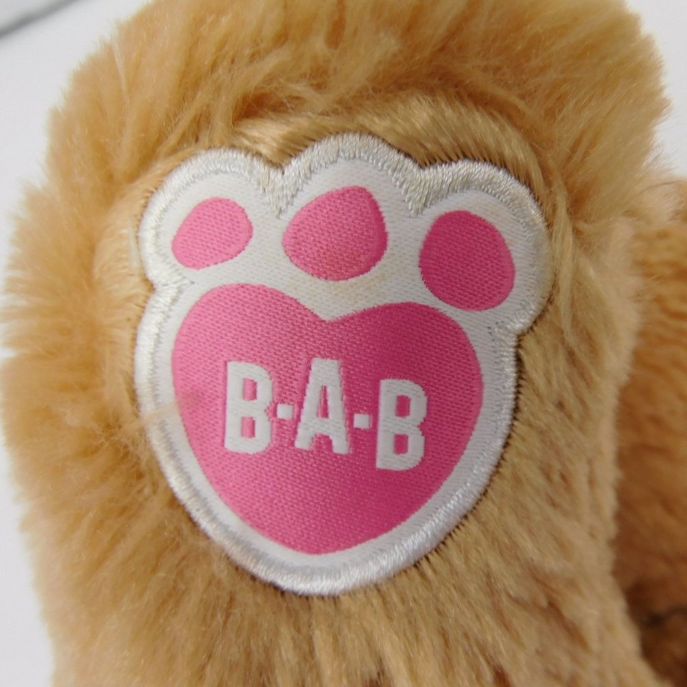 Build A Bear Light Brown/Pink Bunny Rabbit Plush 17" Stuffed Animal BAB - Picture 6 of 7